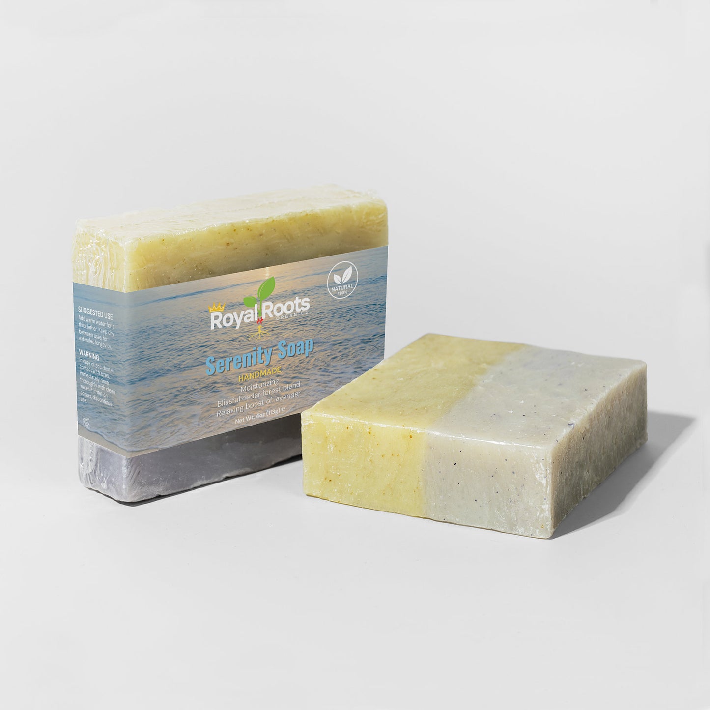 SerenitySuds - Soap for Inner Peace (Lavender's relaxing properties offer a gentle and soothing boost to your daily cleansing routine)