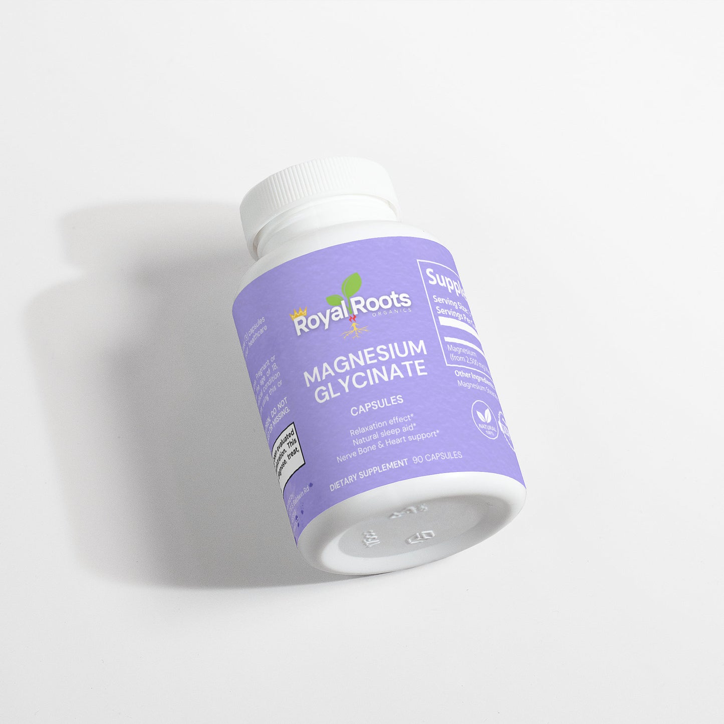 Magnesium Glycinate (reducing cellular stress, which in turn can help lower blood pressure, relieve cramping, and even help alleviate migraines)