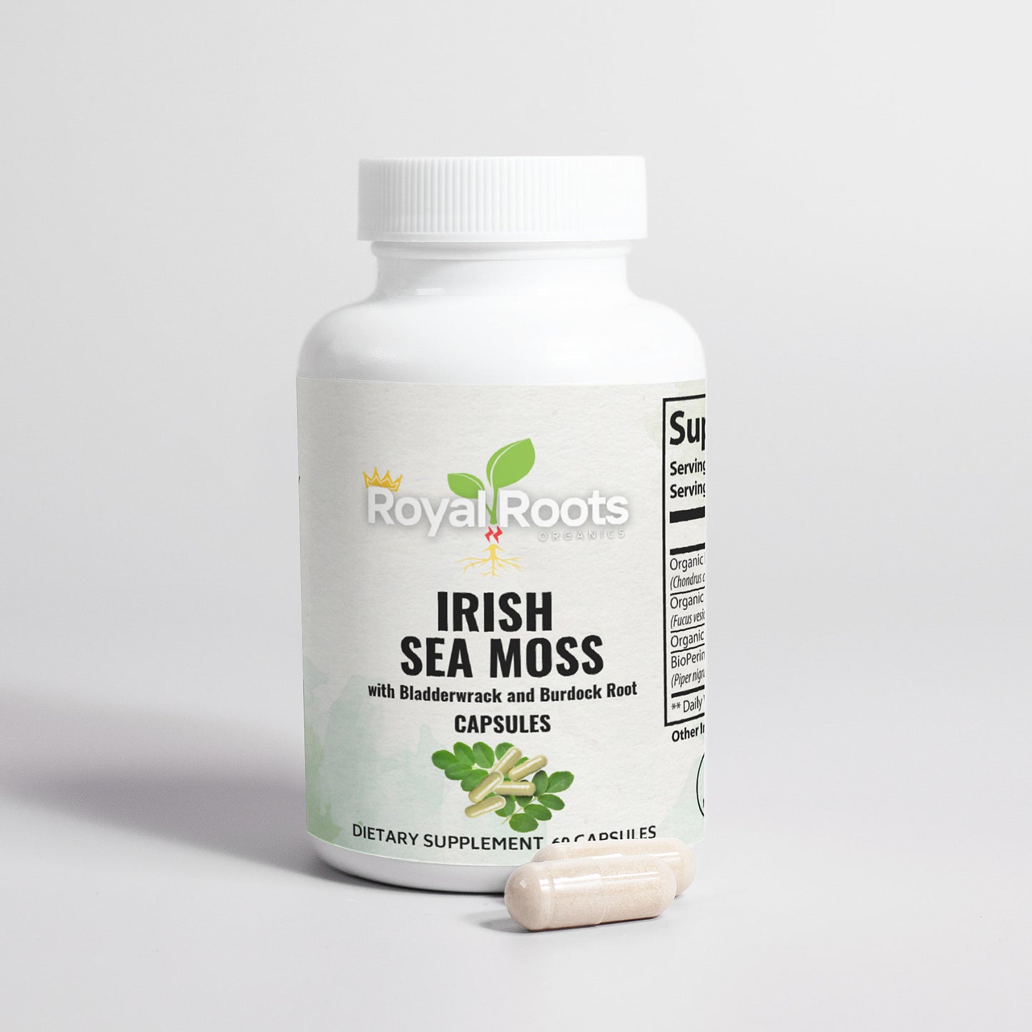 Irish Sea Moss (Provides 92/102 minerals the body needs, cleanses the blood and lymph system, supports thyroid, and boosts immunity)