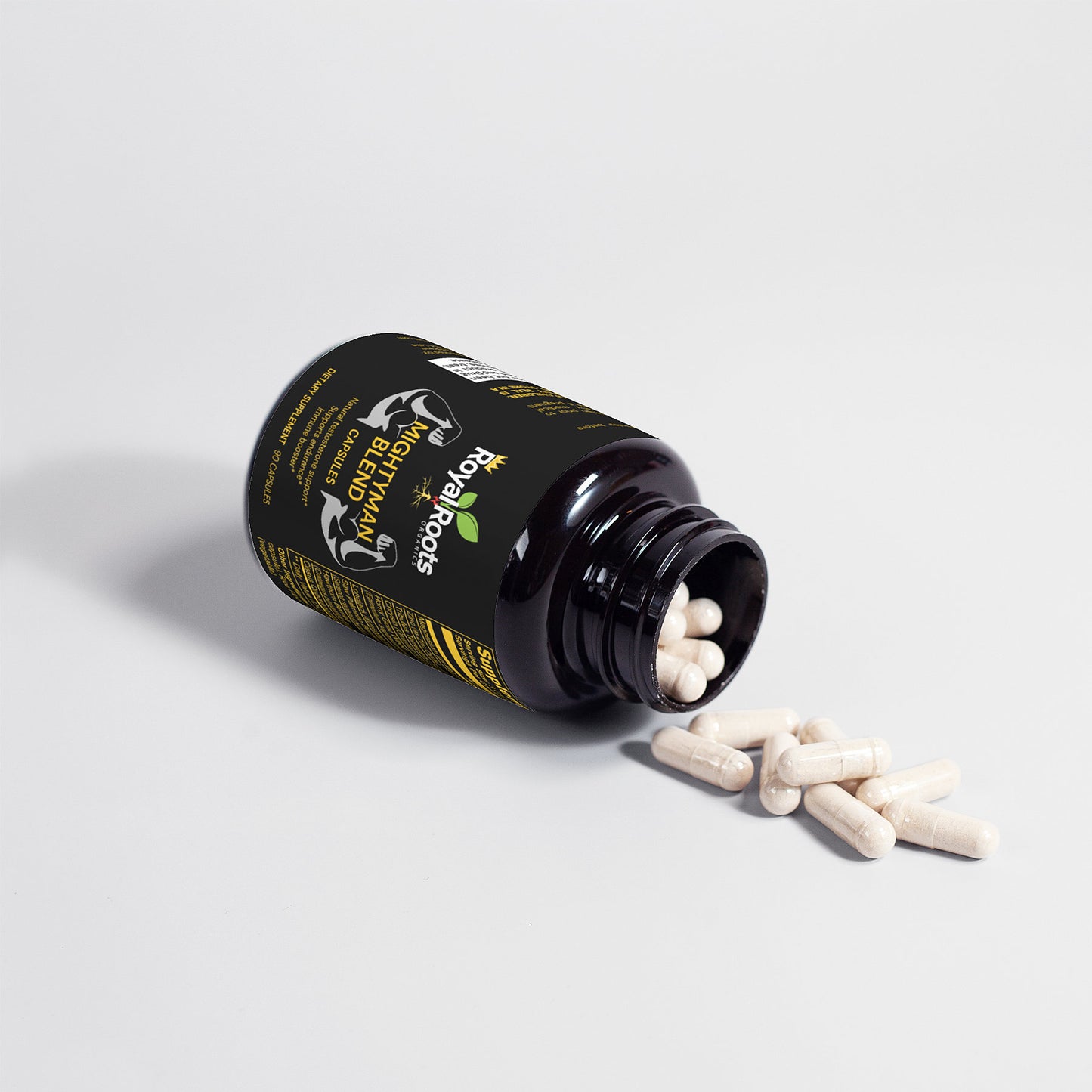 MightyMan Testosterone Boosting Blend (100% Natural) Helps Increase strength, libido, and immune response