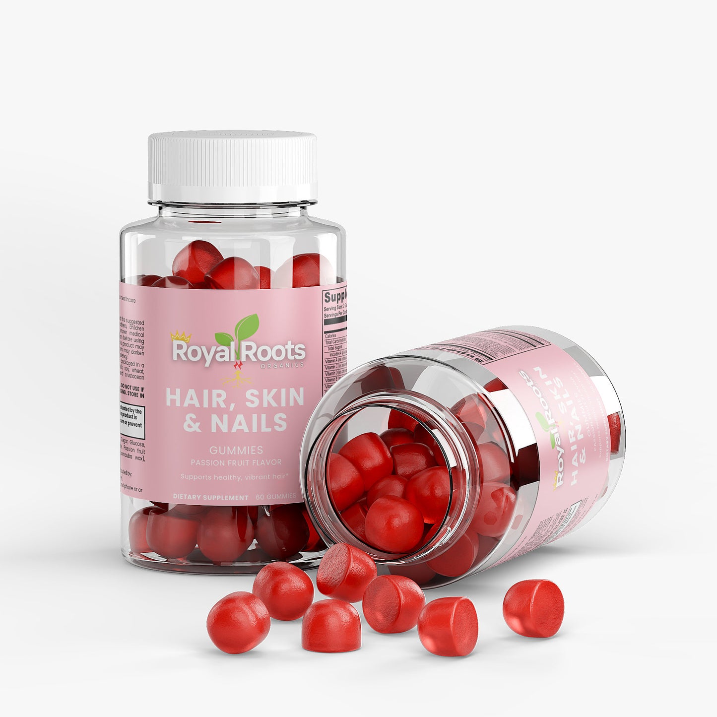 Hair, Skin & Nails Gummies (Boost Growth, Strength, and Radiance for Healthier Hair, Glowing Skin, and Stronger Nails)