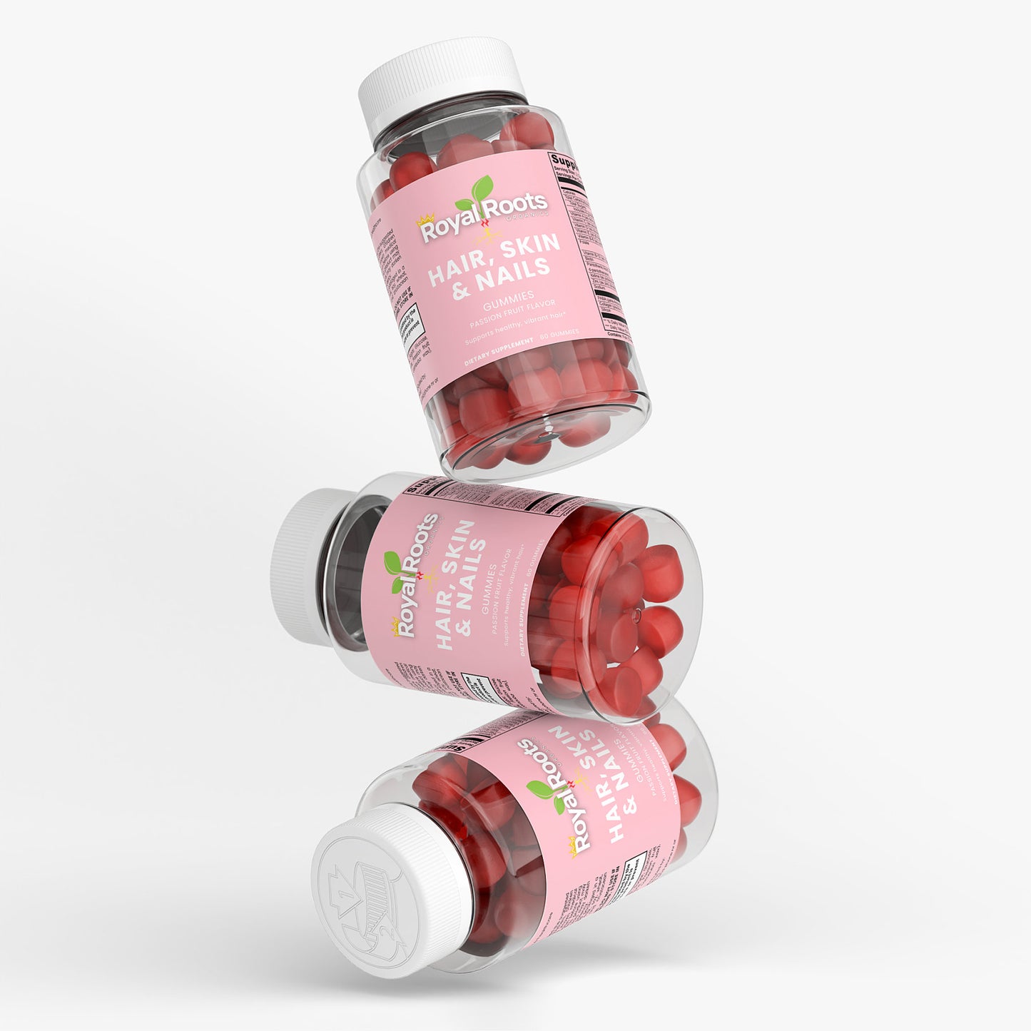 Hair, Skin & Nails Gummies (Boost Growth, Strength, and Radiance for Healthier Hair, Glowing Skin, and Stronger Nails)