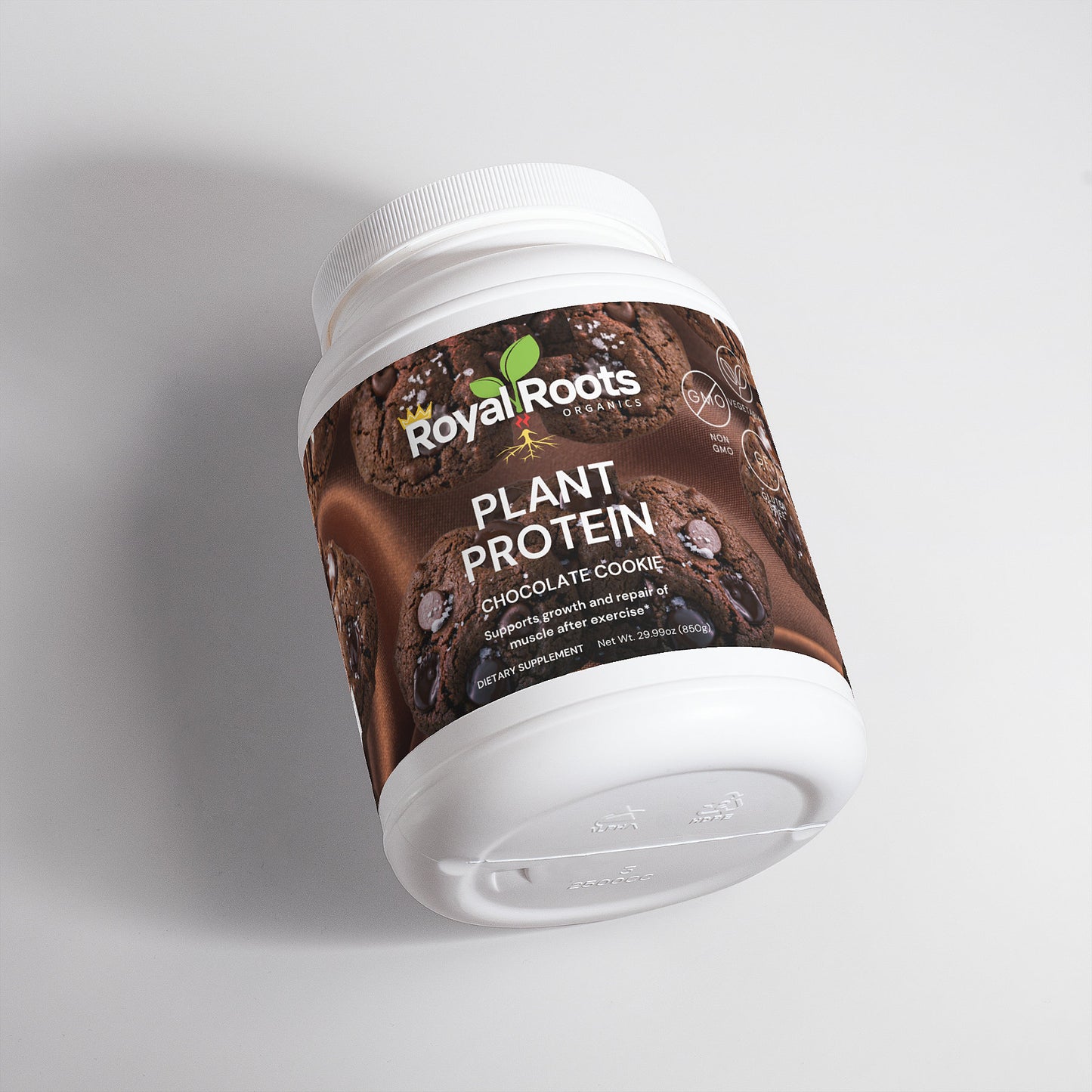 Chocolate Cookie Plant Protein – Delicious Vegan Blend for Lean Muscle, Energy & Recovery (SOY FREE, DAIRY FREE, GUILT FREE)
