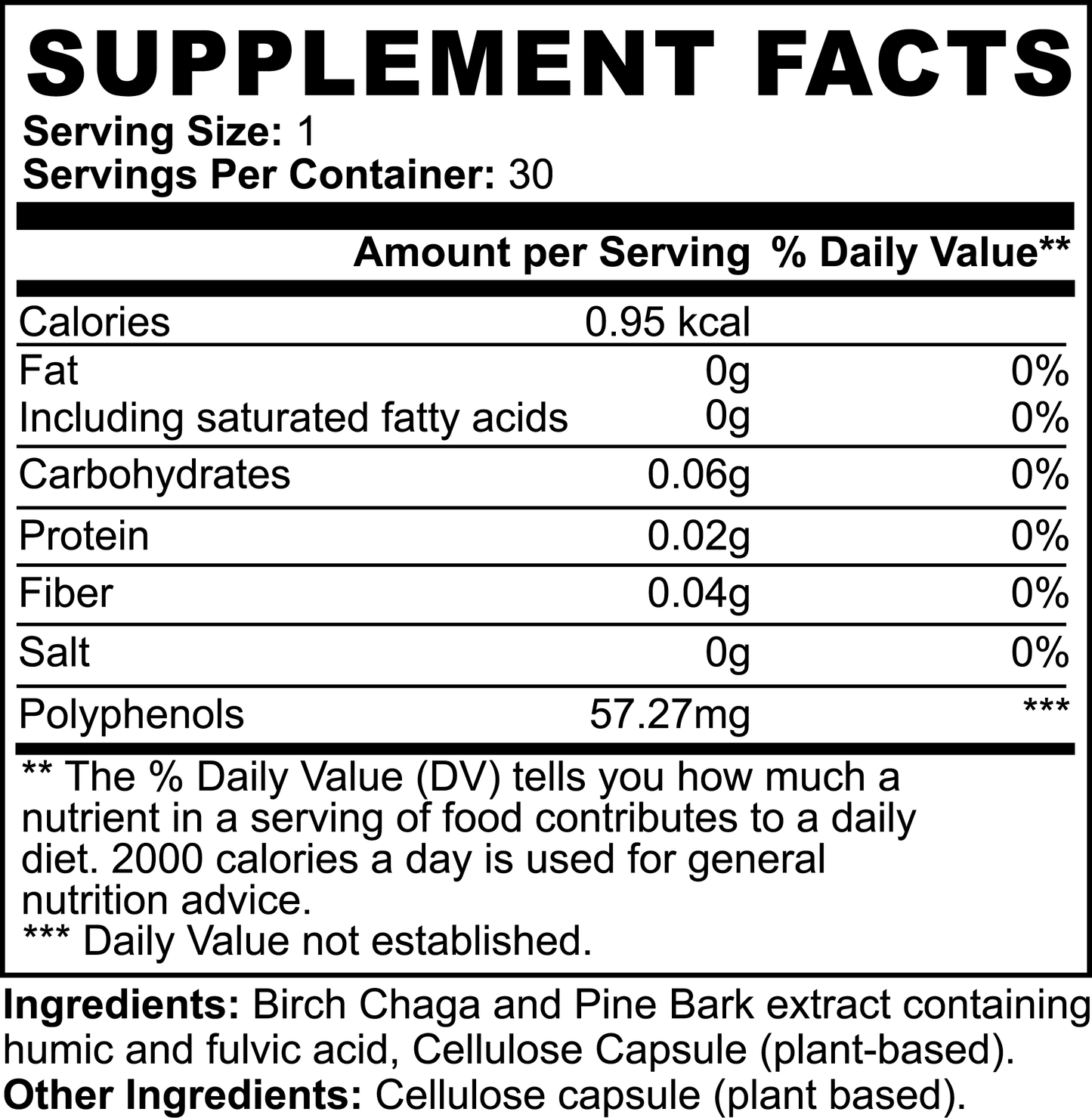 HappyGut (Natural Gut Wellness Capsules with Fulvic Acid supporting digestive health)