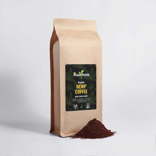 Hemp Coffee Blend - Medium Roast 16oz (100% Organic)
