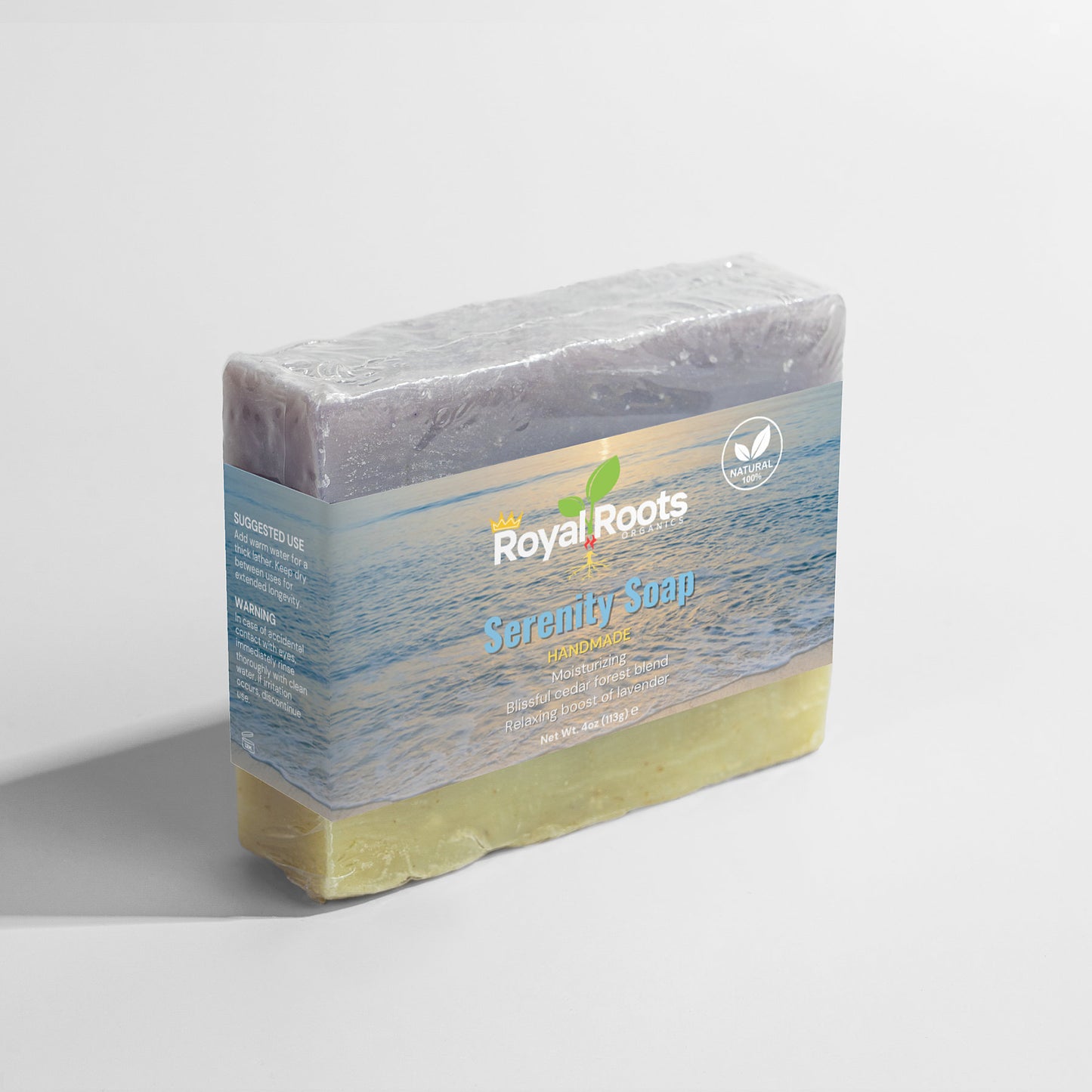 SerenitySuds - Soap for Inner Peace (Lavender's relaxing properties offer a gentle and soothing boost to your daily cleansing routine)