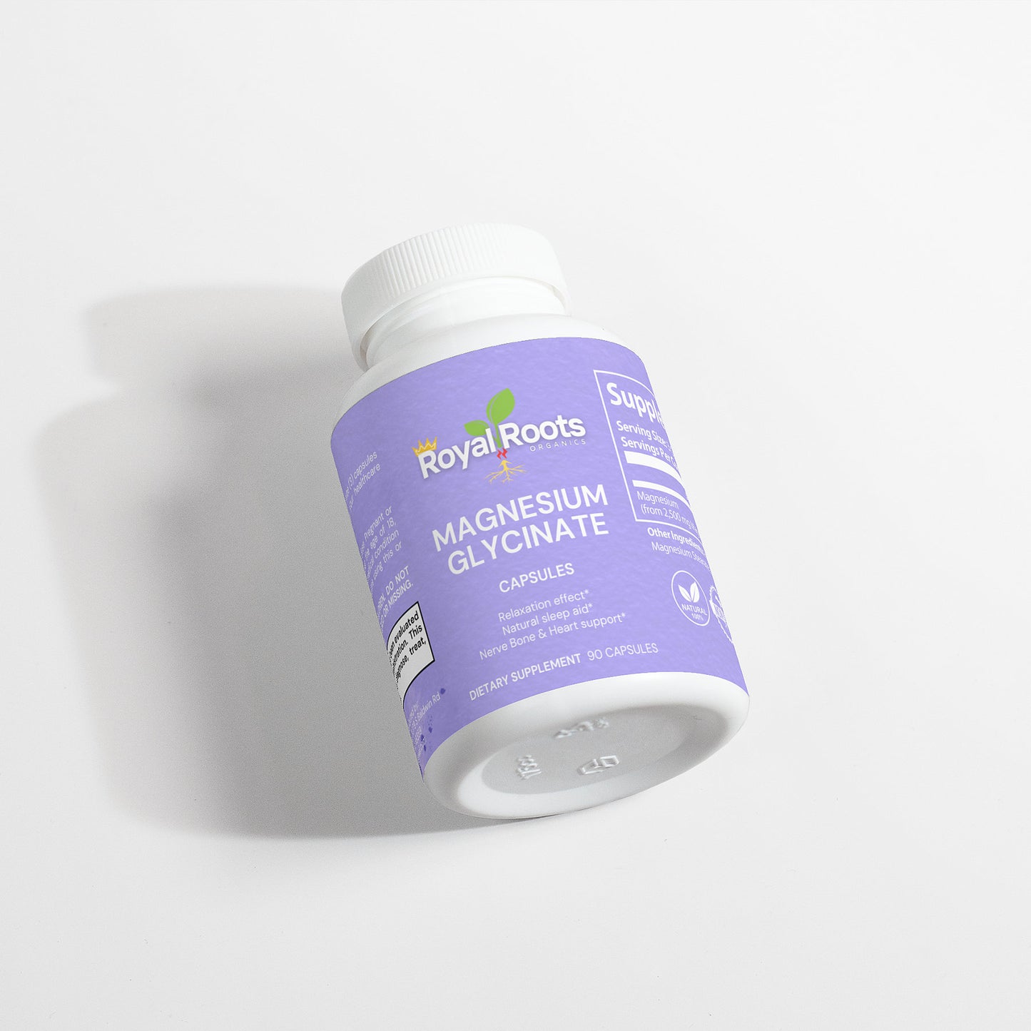 Magnesium Glycinate (reducing cellular stress, which in turn can help lower blood pressure, relieve cramping, and even help alleviate migraines)