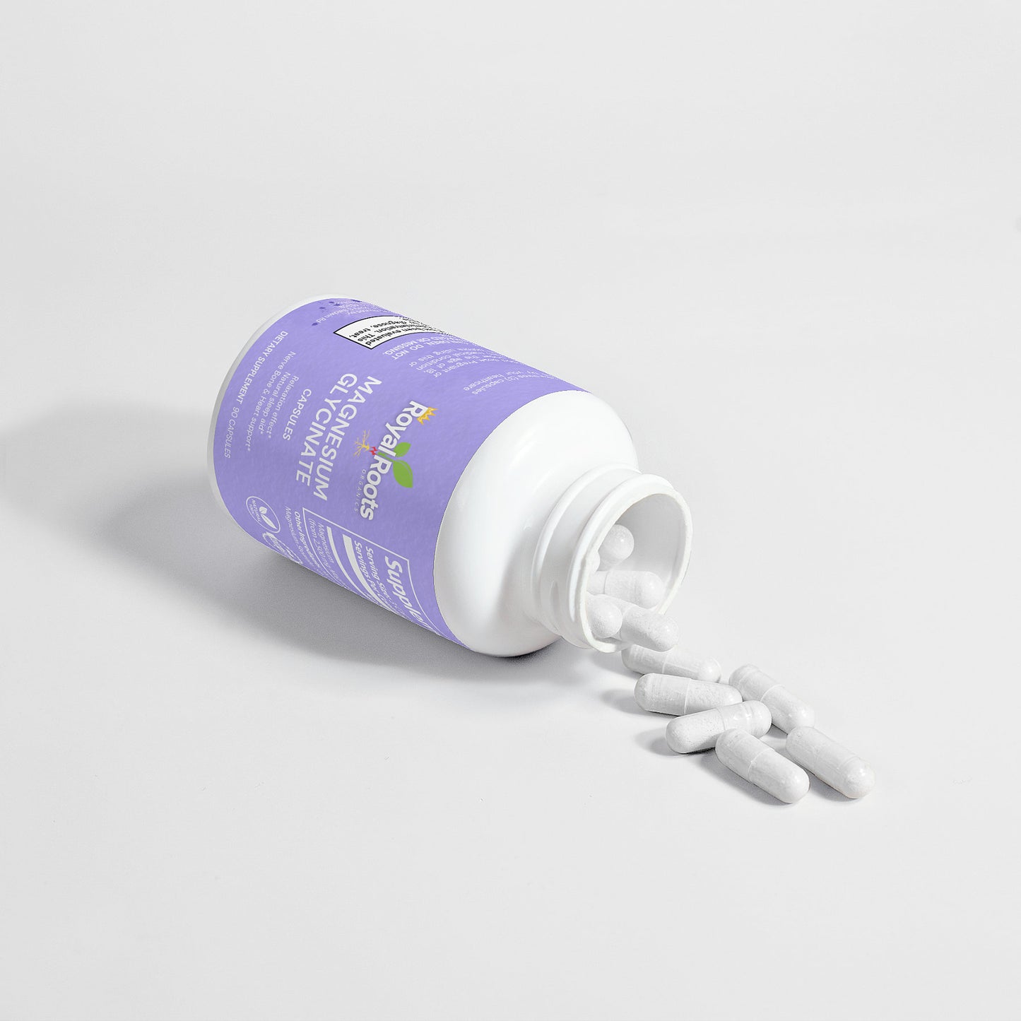 Magnesium Glycinate (reducing cellular stress, which in turn can help lower blood pressure, relieve cramping, and even help alleviate migraines)