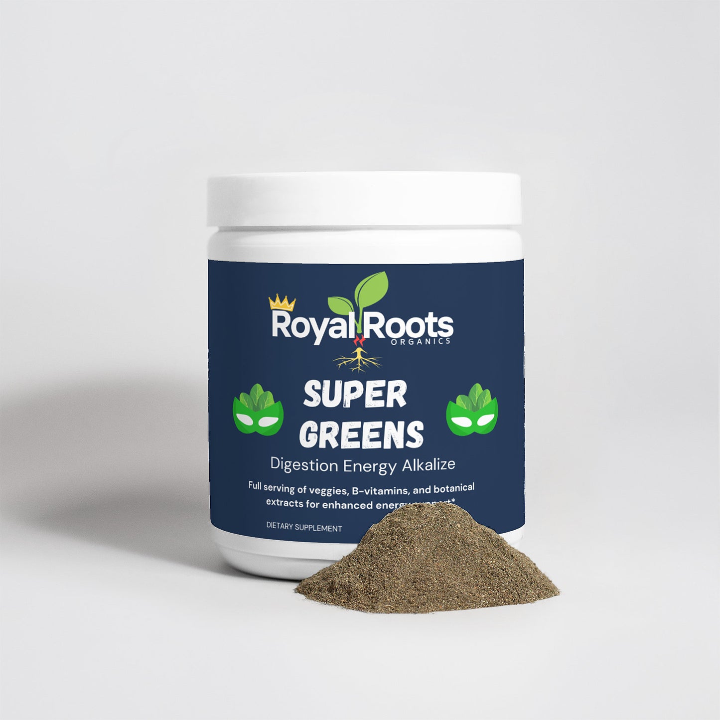 ULTRA SUPER GREENS (full serving of veggies, superfoods, B-Vitamins, and botanical extracts designed to fuel the body)
