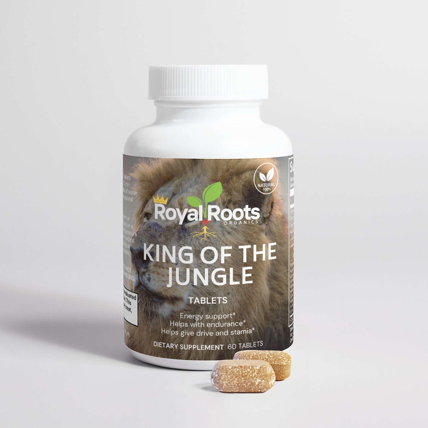 KING of the Jungle - (Vitality, Endurance, Energy, Stamina) All Natural Male Enhancement