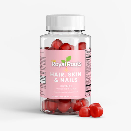 Hair, Skin & Nails Gummies (Boost Growth, Strength, and Radiance for Healthier Hair, Glowing Skin, and Stronger Nails)