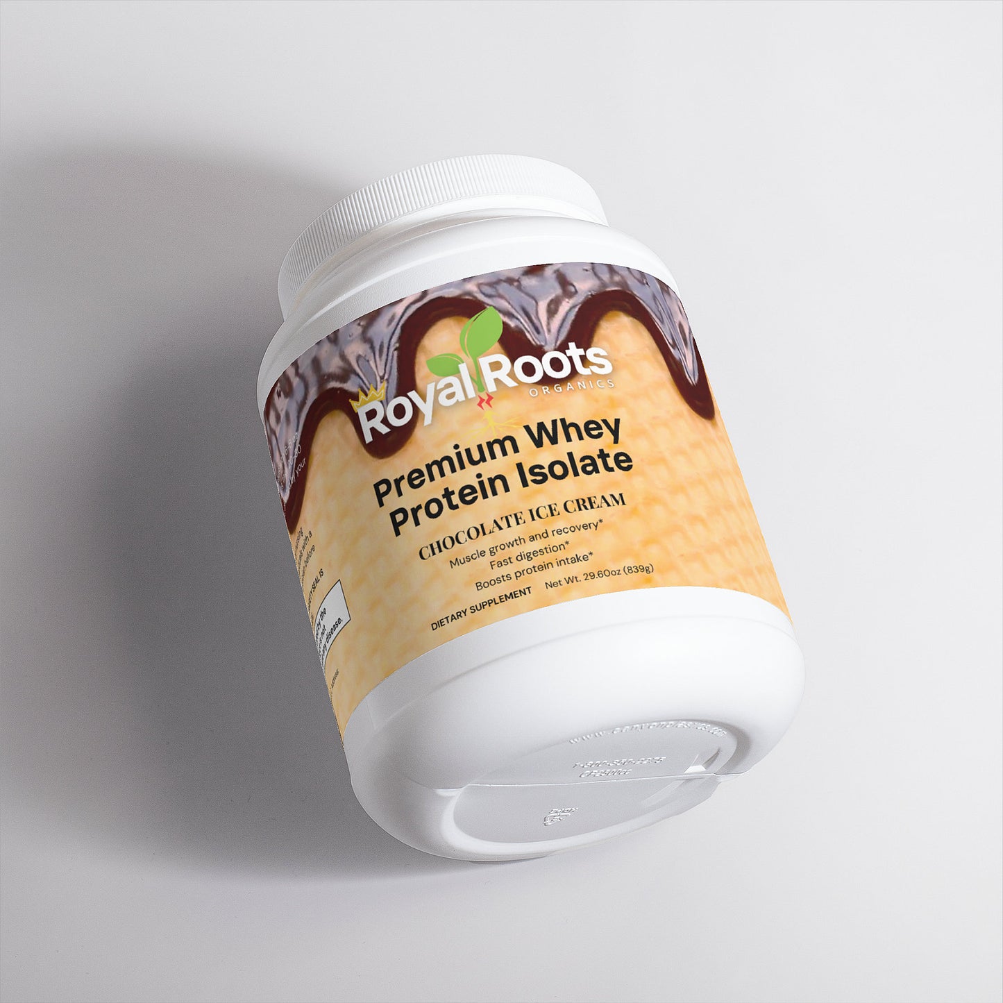 Premium Whey Protein Isolate Chocolate Ice Cream  (Easily Digestible, 100% Whey Isolate)