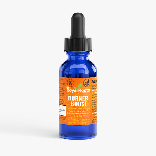 Burner Boost - Fat Burner Drops with African Mango 1 oz (Promotes the body's utilization of fat for energy, leading to a reduction in weight. Free from steroids and stimulants)