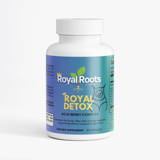 The Royal Detox  (15 Day Detox) Cleansing the body of built-up toxins, heavy metals, and parasites