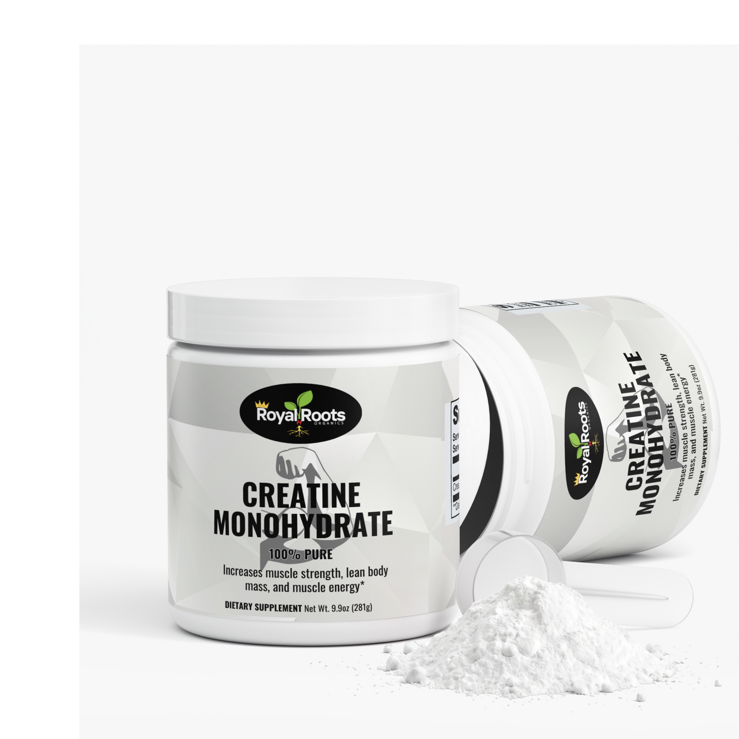 Creatine Monohydrate Powder – 100% Pure Micronized Creatine for Strength, Power & Muscle Recovery