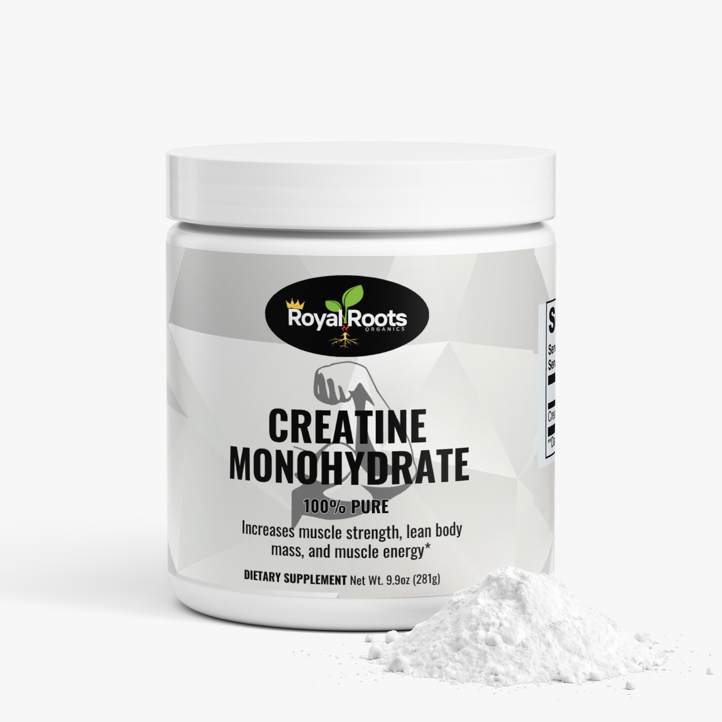 Creatine Monohydrate Powder – 100% Pure Micronized Creatine for Strength, Power & Muscle Recovery