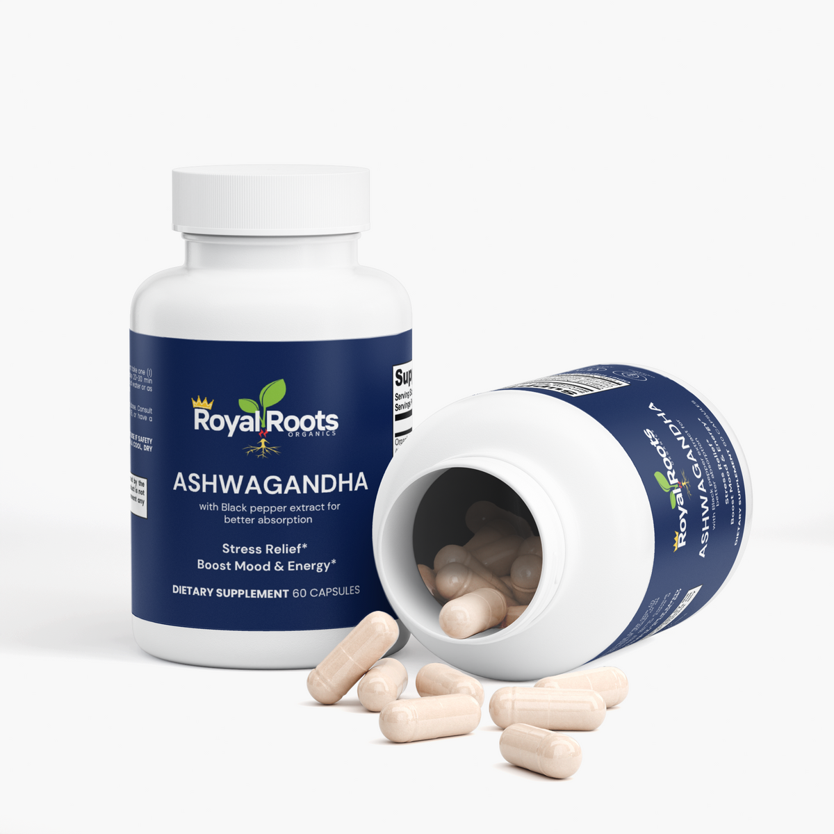 Organic Ashwagandha Capsules for Stress & Steady Energy
